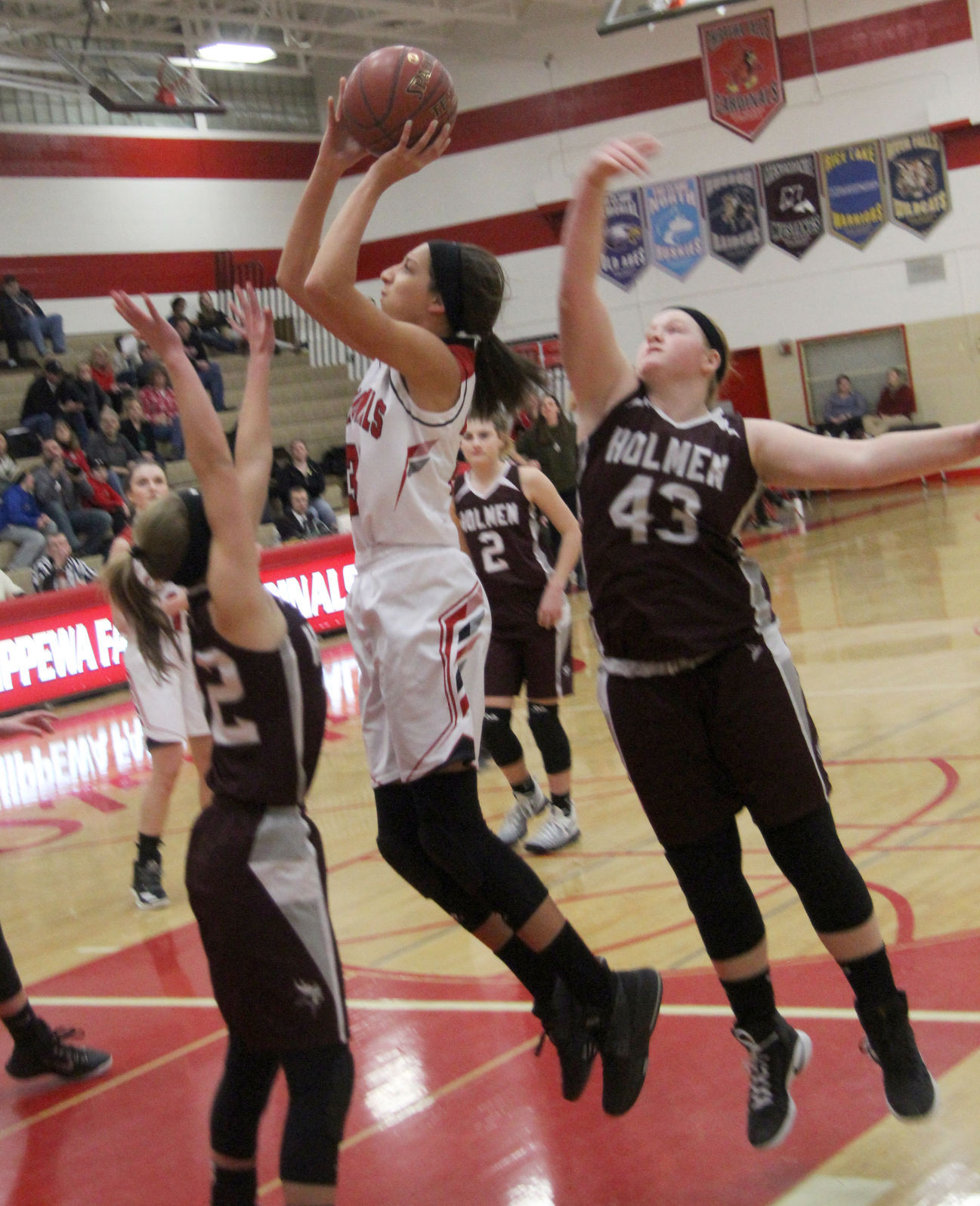 Holmen at Chi-Hi girls basketball 1-2-18